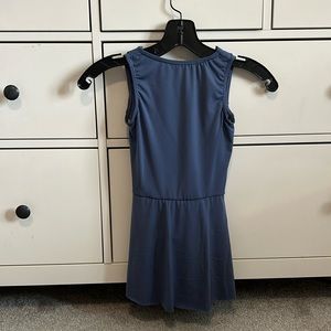 blue dance costume